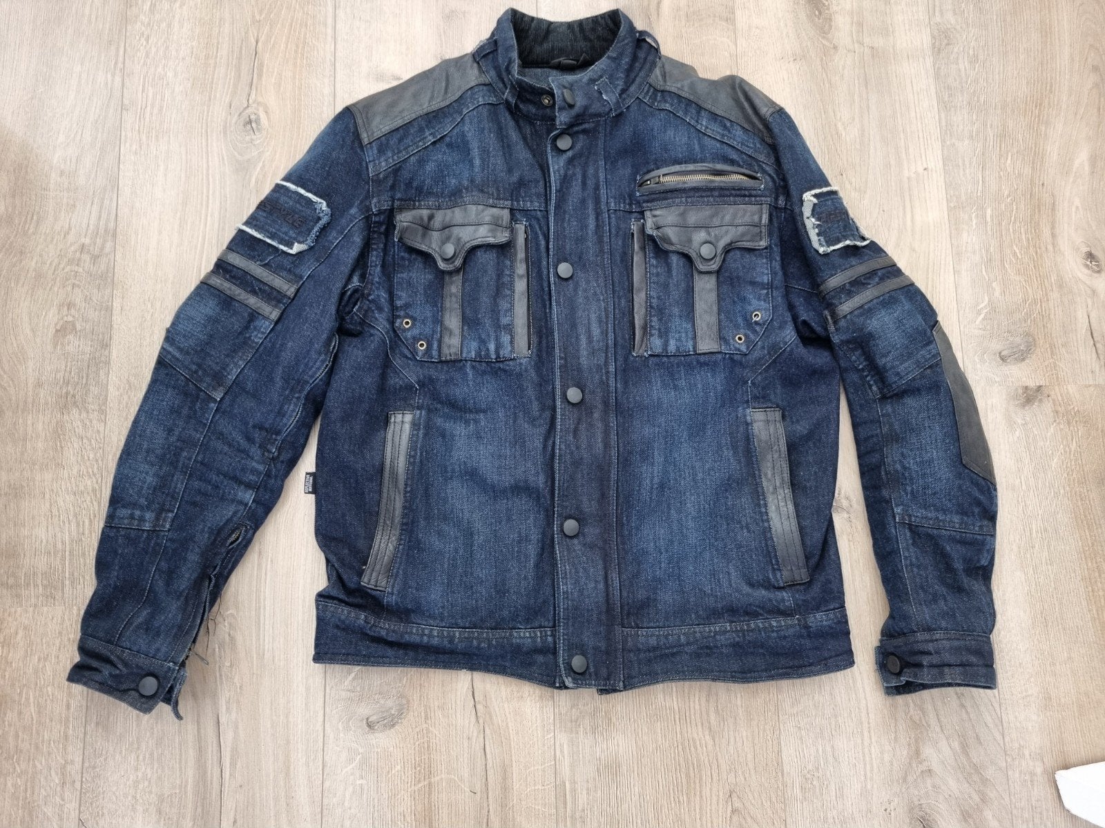 Restyle motorjas textiel/leer 3XL, Jas | textiel, Heren, Ophalen of Verzenden, Restyle
