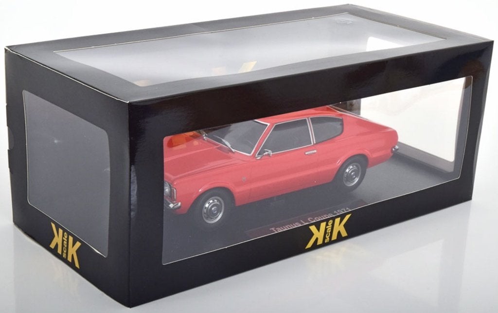 KK Scale Ford Taunus L Coupe - 1971 / Schaal 1:18 / NIEUW, Overige merken, Auto, Nieuw, Ophalen of Verzenden