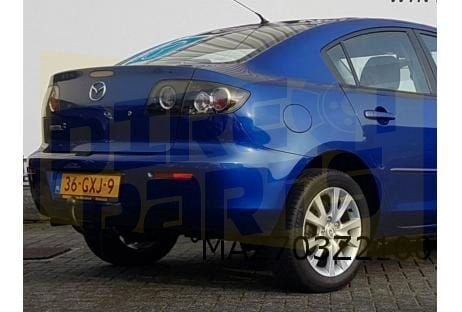 Mazda 3 Sedan (6/09-) achterbumper (te spuiten) Origineel! B, Auto-onderdelen, Carrosserie en Plaatwerk, -, Verzenden, -, Nieuw