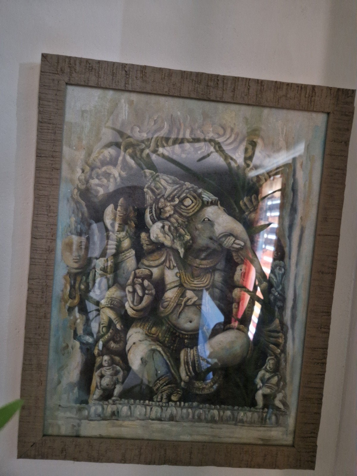 Tempel boeda hindoe, Antiek en Kunst, Ophalen of Verzenden