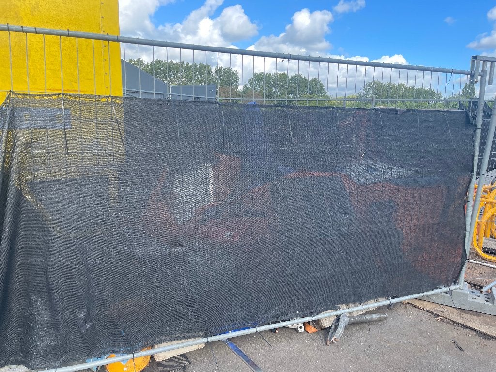 Bouwhekken inclusief kunststof voeten 10stuks +15 voeten, Ophalen of Verzenden, Gebruikt, Kunststof