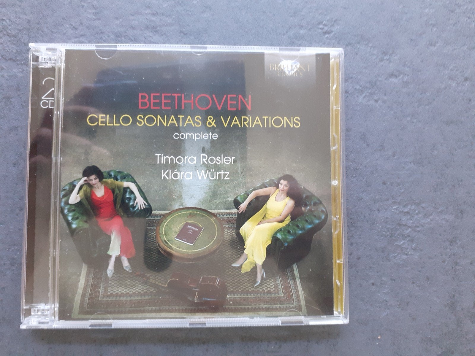 Beethoven "Cello Sonatas and Variations complete", Ophalen of Verzenden, Classicisme, Zo goed als nieuw, Kamermuziek