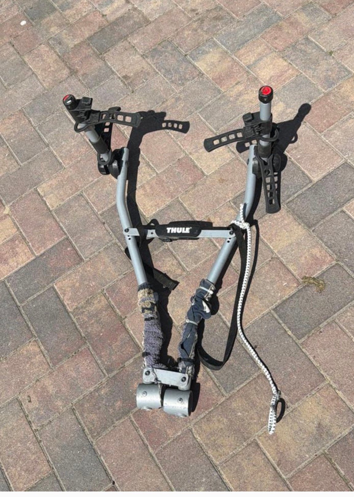 Thule trekhaak fietsendrager voor 2 fietsen, Ophalen, 2 fietsen, Gebruikt, Trekhaakdrager