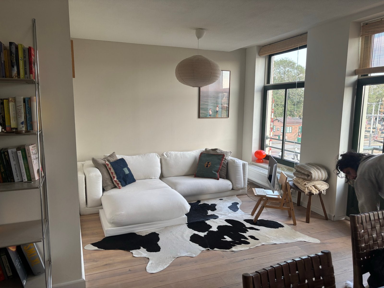 Nockeby bank met Bemz hoezen - Tofu katoen, Huis en Inrichting, Banken | Bankstellen, Ophalen, 250 tot 300 cm, 100 tot 125 cm
