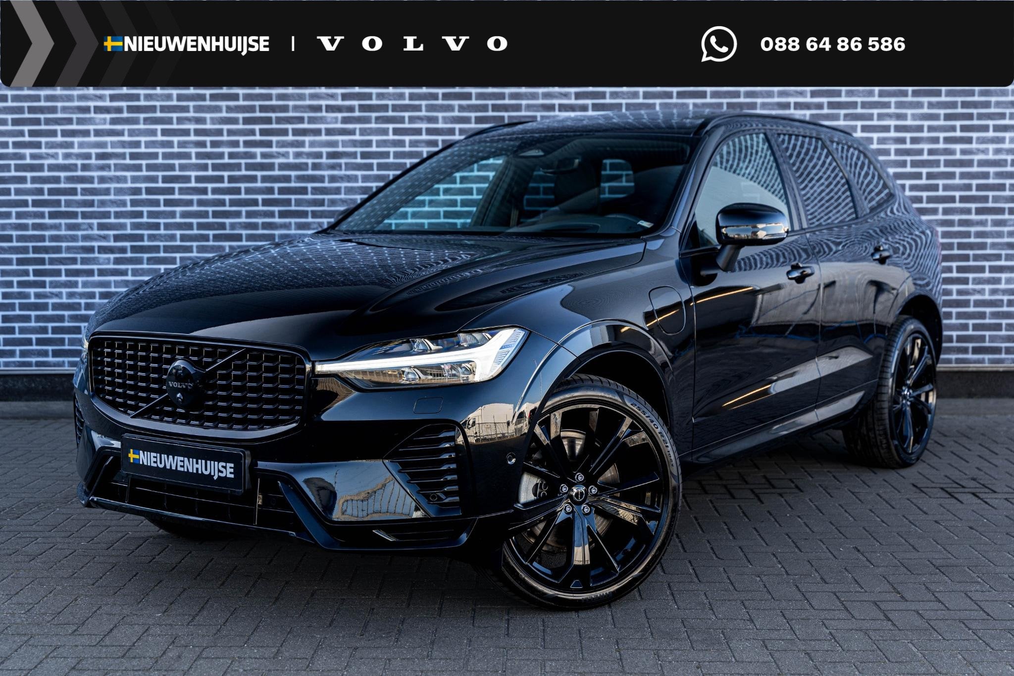 Volvo XC60 2.0 T6 Plug-in hybrid AWD Ultra Black Edition | P, 12 maanden, Gebruikt, Euro 6, 4 cilinders