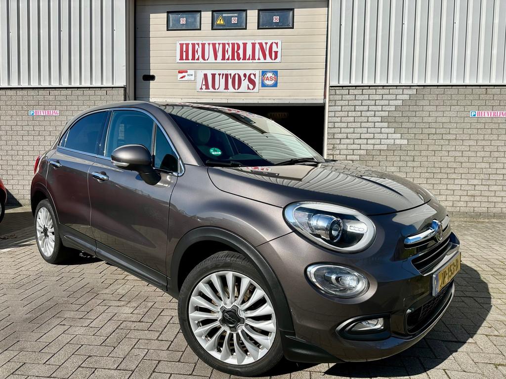 Fiat 500 X 1.4 Turbo MultiAir Lounge | Cruise | Clima | PDC, Auto's, Fiat, Voorwielaandrijving, Gebruikt, 4 cilinders, Bruin