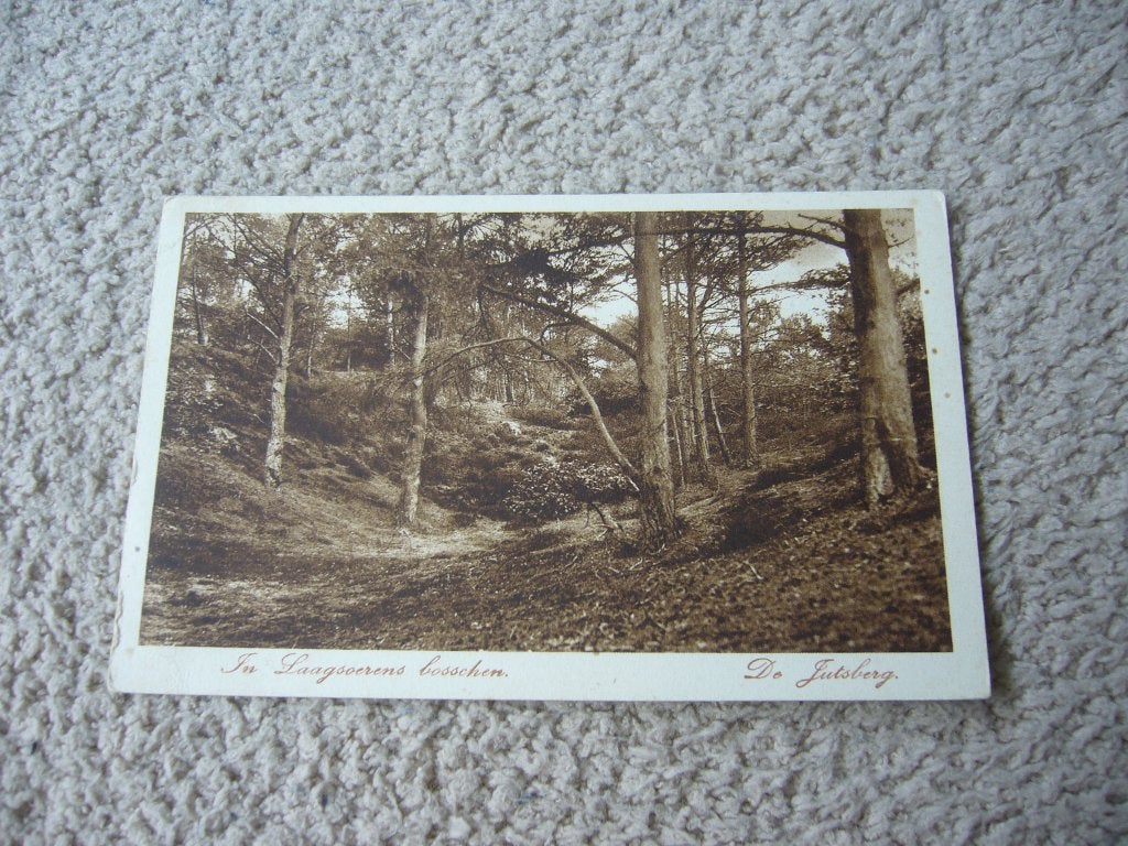LAAG SOEREN   =  LAAGSOERENS BOSSCHEN   - DE JUTBERG, Ophalen of Verzenden, 1940 tot 1960, Gelopen, Gelderland