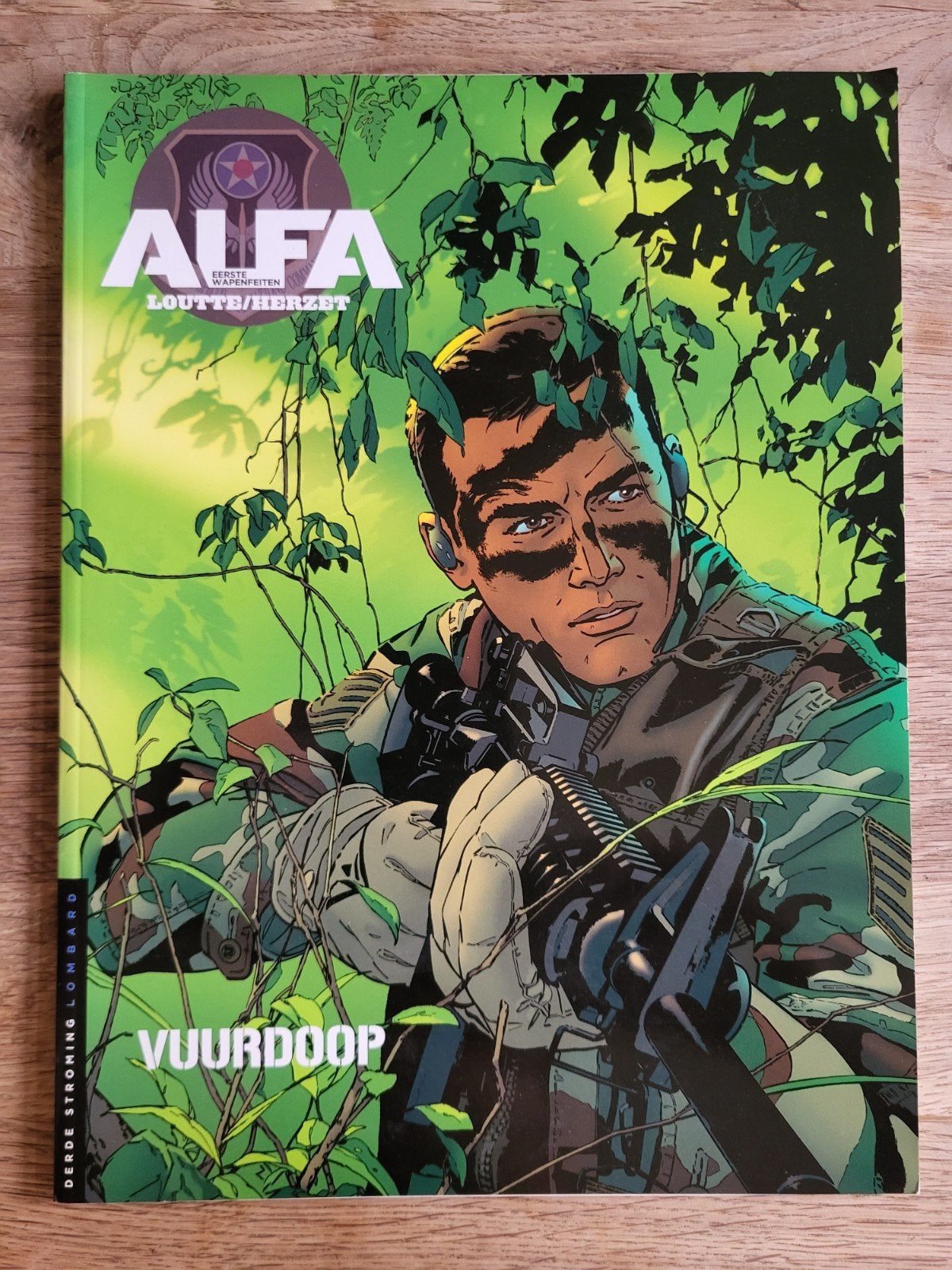 Alfa: Vuurdood - Derde Stroming Lombard, Eén stripboek, Ophalen of Verzenden, Gelezen