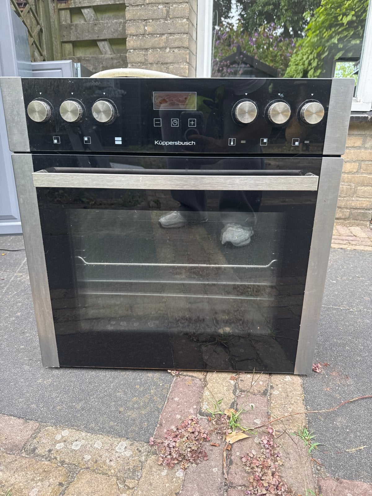 Inbouw oven van Küppersbusch, Witgoed en Apparatuur, Ovens, Gebruikt, Inbouw, Oven, Overige merken, 55 tot 60 cm, 45 tot 60 cm