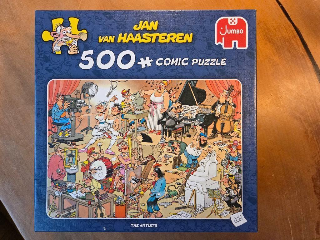 Jan van Haasteren puzzel 500 stukjes, Ophalen, 500 t/m 1500 stukjes, Zo goed als nieuw, Legpuzzel