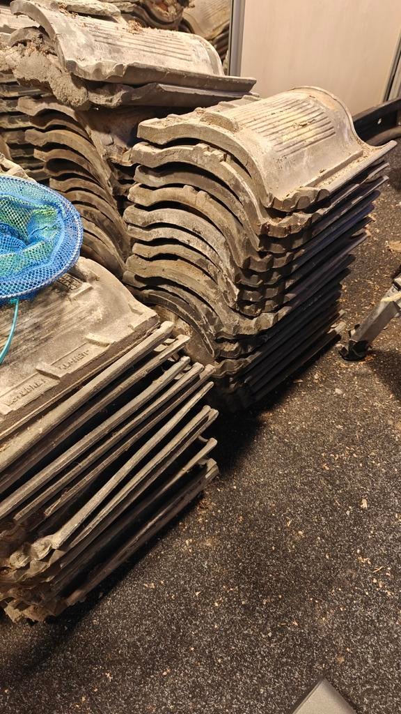 75 OVH Dakpannen van Oordt Alphen, Doe-het-zelf en Verbouw, Dakpannen en Dakbedekking, Ophalen, Gebruikt, Steen of Klei, Dakpannen