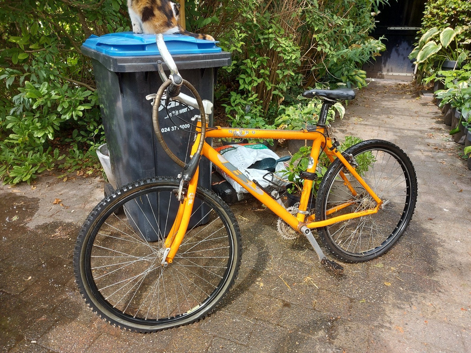 Nitro Mountainbike - Oranje Aluminium 7005, Ophalen, Gebruikt, Overige merken