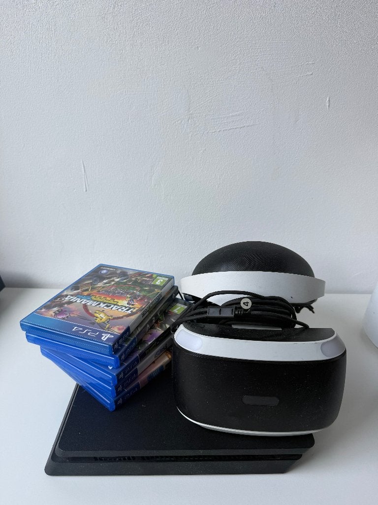 PS4 met VR en 5 games!, Spelcomputers en Games, Games | Sony PlayStation 4, Ophalen, Online, Gebruikt, Overige genres