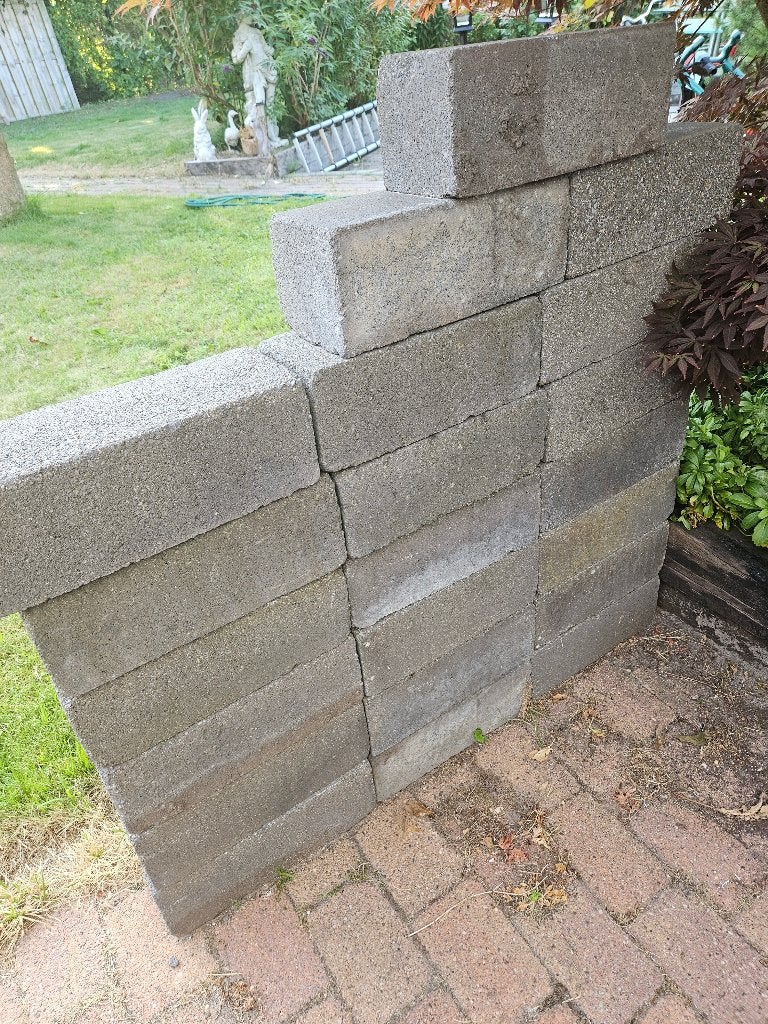 Steen, Tuin en Terras, Tegels en Klinkers, Ophalen, Zo goed als nieuw, Beton, Klinkers