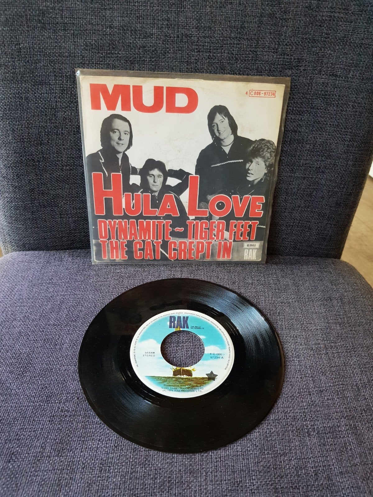 MUD - Hula love (België), Cd's en Dvd's, Vinyl Singles, Ophalen of Verzenden, Zo goed als nieuw, Pop