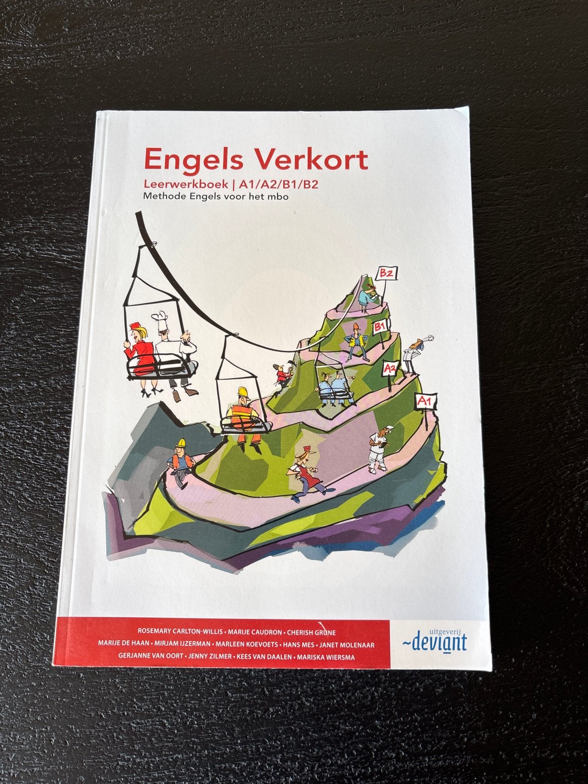Engels Verkort - ZGAN Leerwerkboek A1/A2/B1/B2 MBO, Boeken, Ophalen of Verzenden, Zo goed als nieuw, Non-fictie