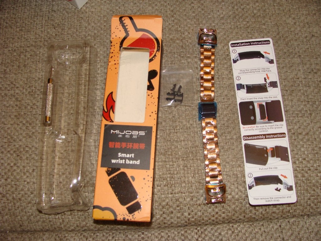 Te koop horloge bandje voor Huawei honorband 4 Correq RVS, Bandje, Huawei honorband 4 Correq, Nieuw, Ophalen of Verzenden
