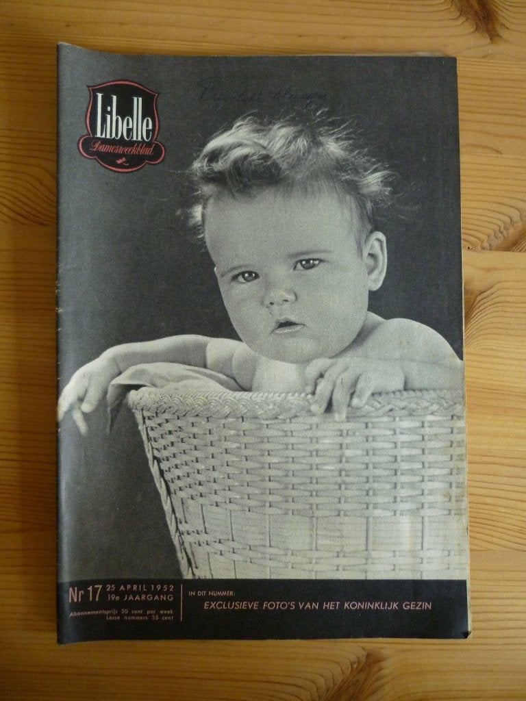 Vintage Libelle tijdschrift april 1952 no. 17, Boeken, Ophalen of Verzenden, Gelezen, Damesbladen