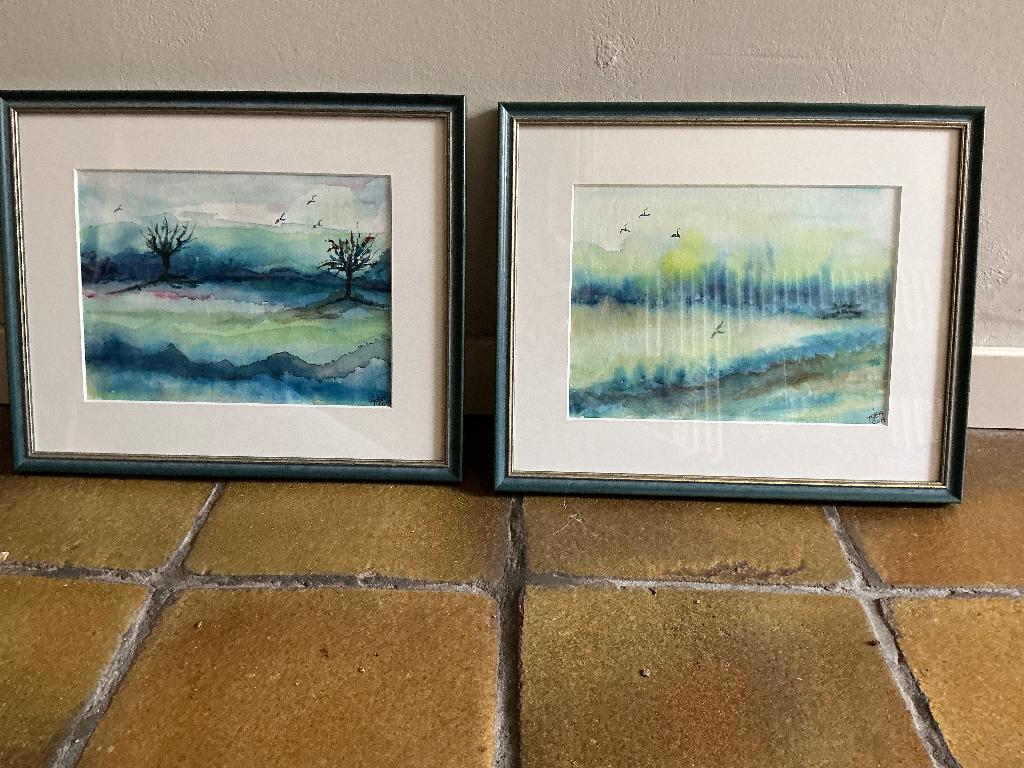 Aquarel, Ophalen of Verzenden