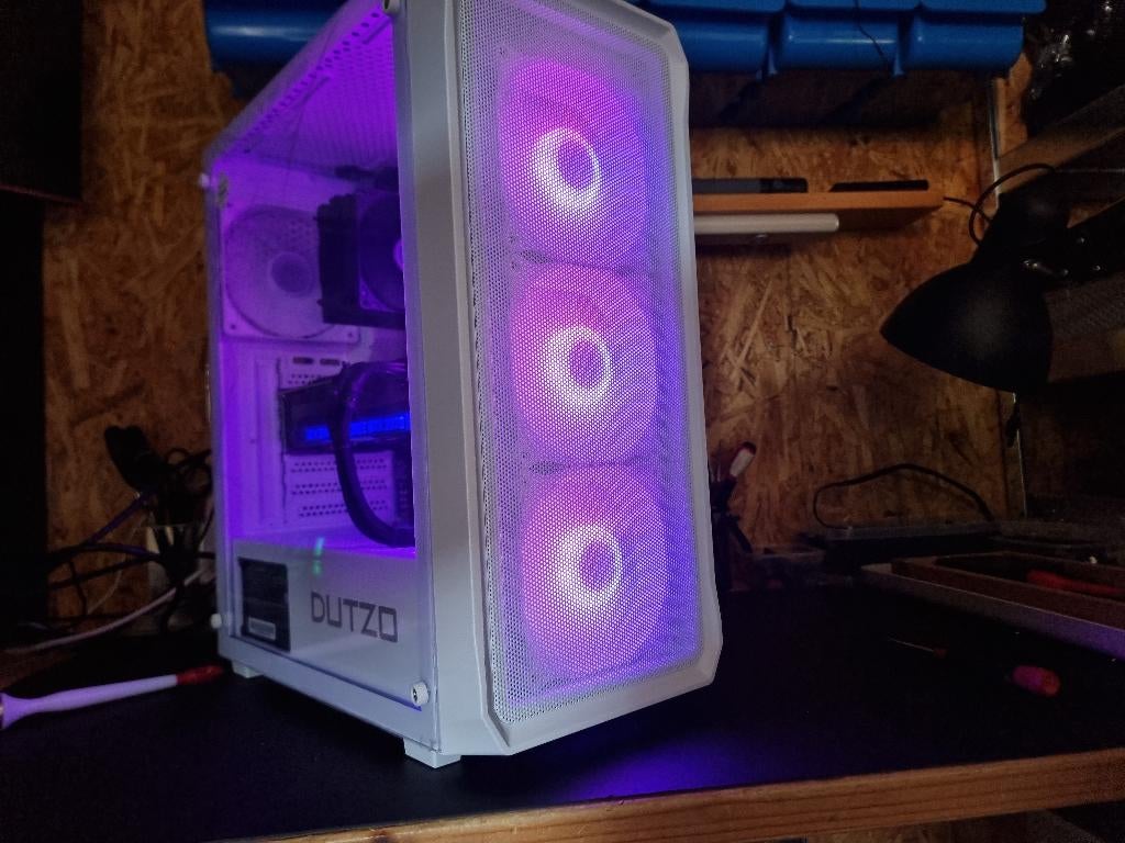 Game Pc AMD Ryzen 7 5800X 4.70Ghz 16GB SSD/HDD  RTX2070 8GB, Ophalen, Zo goed als nieuw, AMD Ryzen 7, Gaming