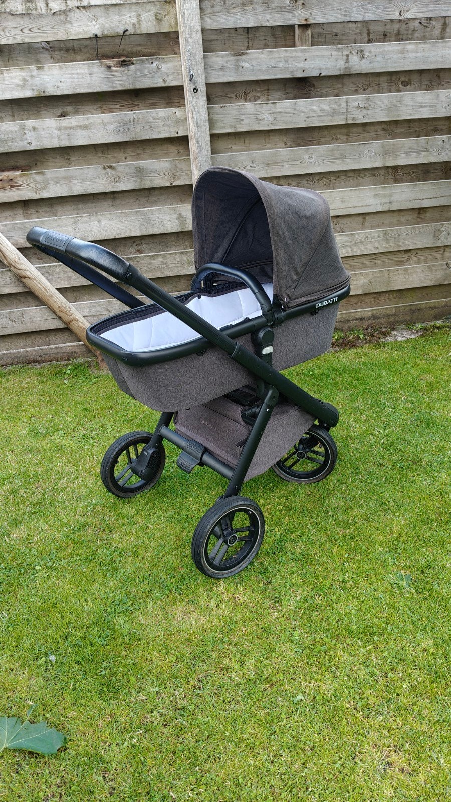 Dubatti one kinderwagen, Kinderen en Baby's, Kinderwagens en Combinaties, Ophalen, Gebruikt, Overige merken, Luchtbanden