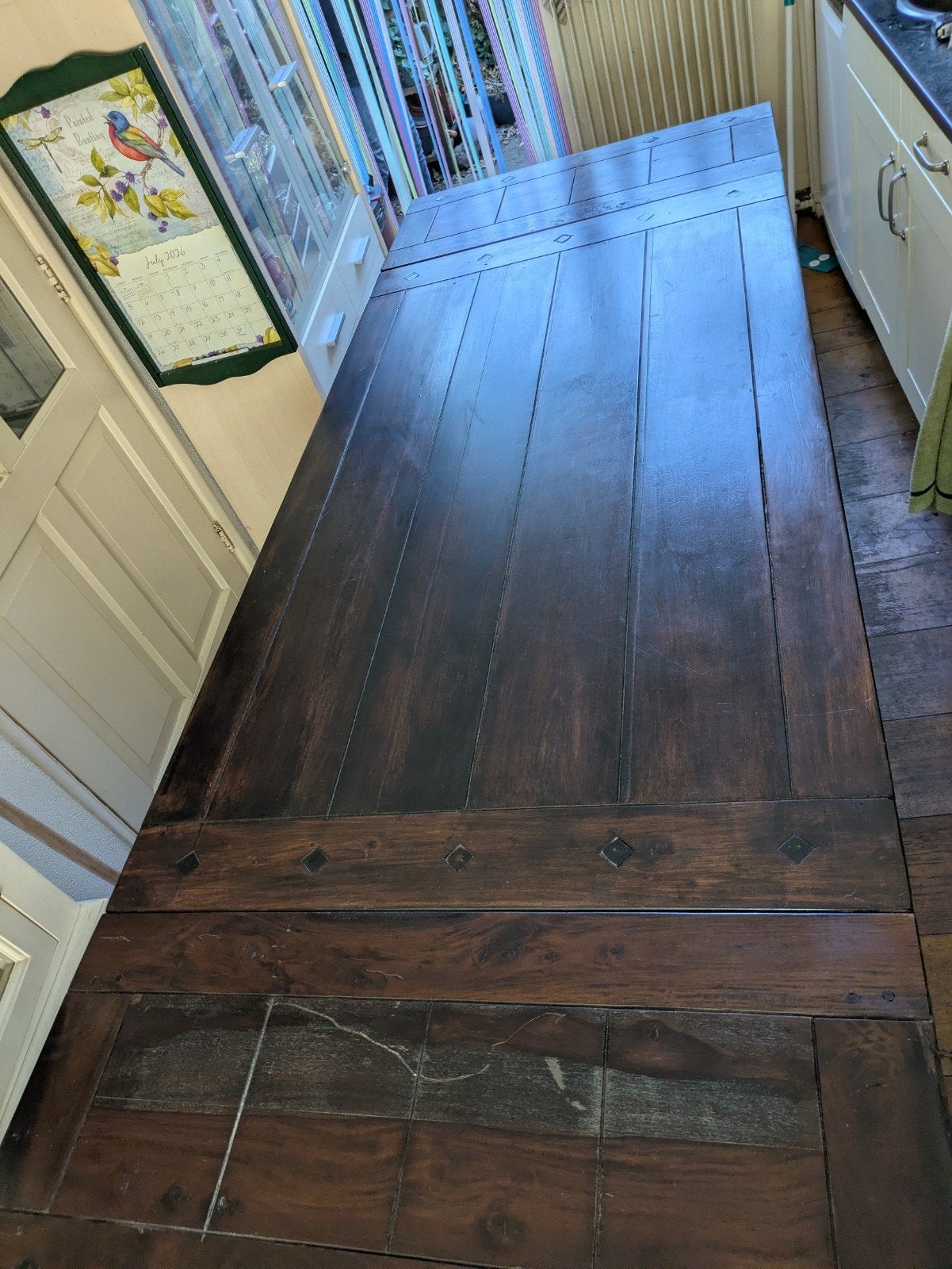 eet tafel, Ophalen, Gebruikt, 50 tot 100 cm, 150 tot 200 cm
