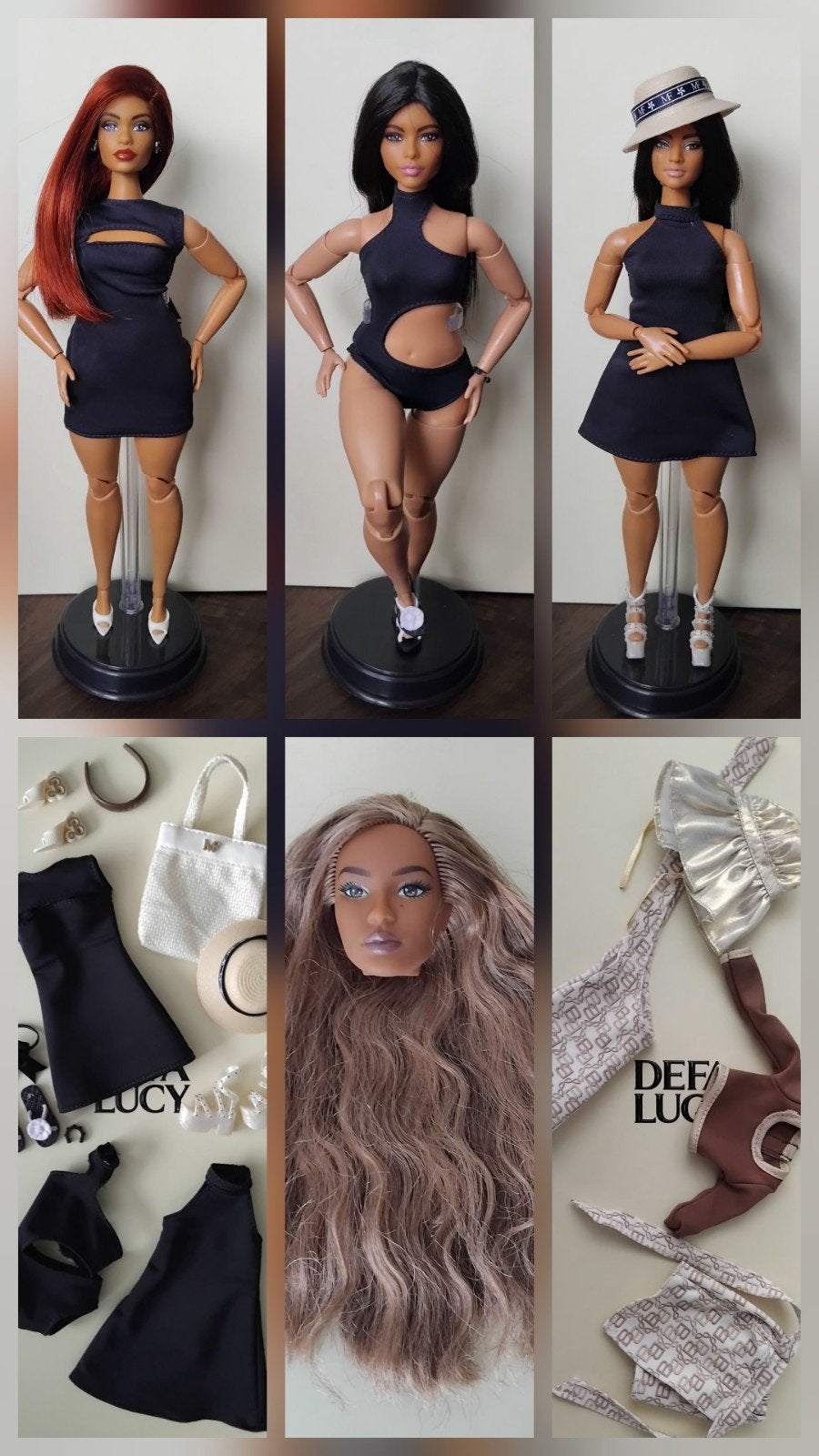 Barbie Basics Create kit Luxe incl headsculpt Nichelle, Verzamelen, Poppen, Ophalen of Verzenden, Nieuw