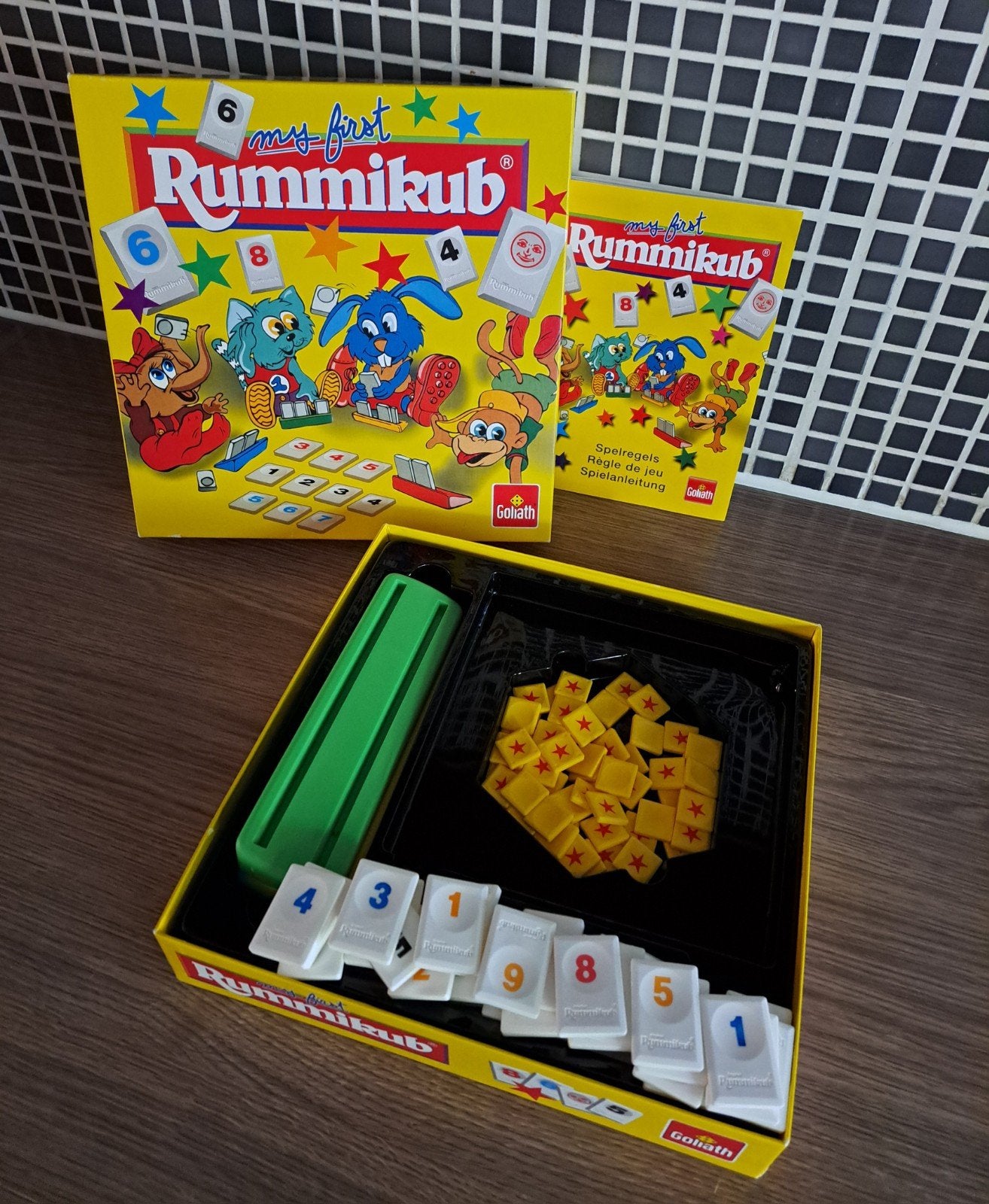 My First Rummicub (Junior), Drie of vier spelers, Ophalen, Zo goed als nieuw, Goliath