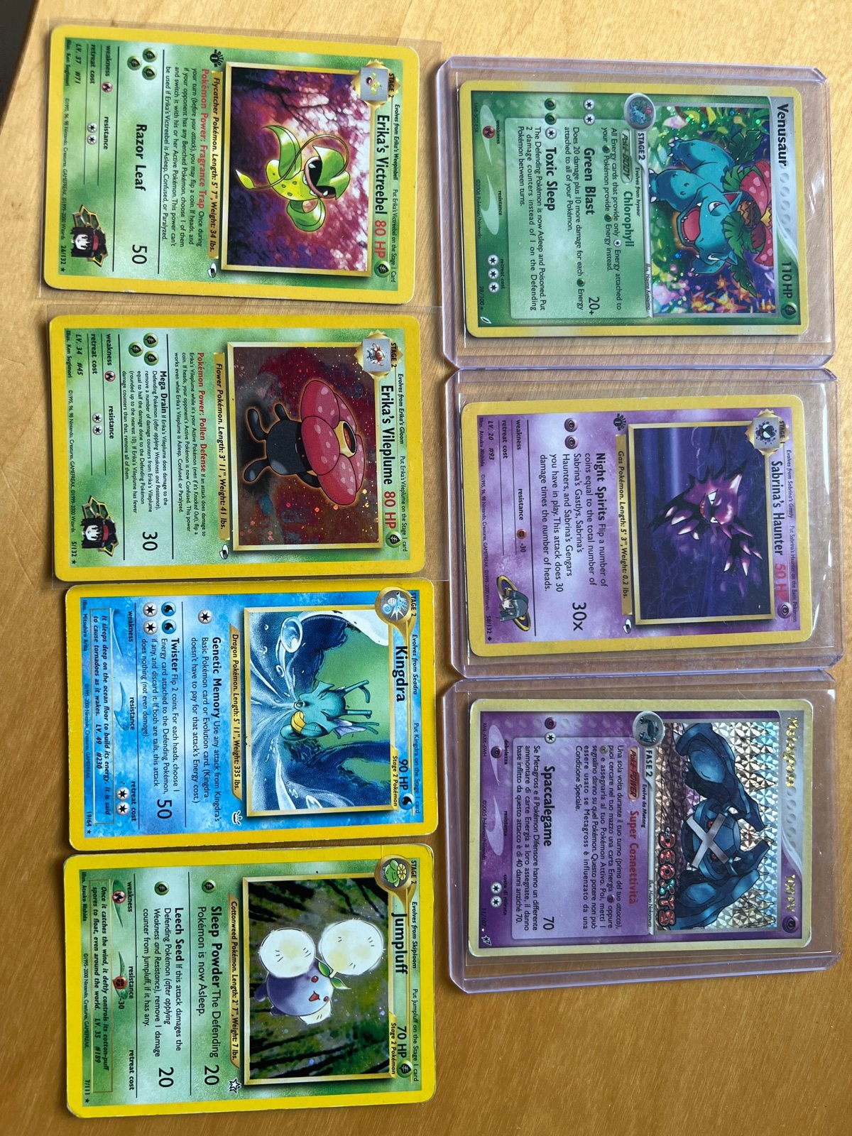 Pokémon kaarten collectie - Zeldzame vintage kaarten, Ophalen of Verzenden, Gebruikt, Meerdere kaarten, Foil