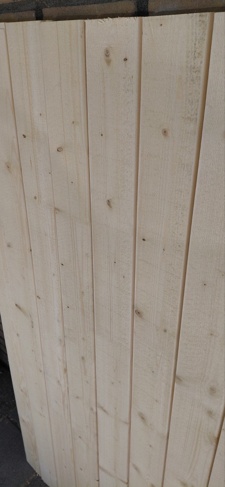 28 nieuwe vuren rabat planken., Doe-het-zelf en Verbouw, Hout en Planken, Ophalen, Minder dan 25 mm, Nieuw, Plank