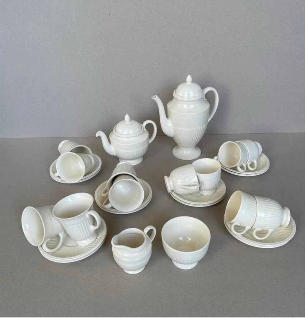 Wedgwood Edme Espresso Kop Schotel Koffiekan Theekan Servies, Ophalen of Verzenden