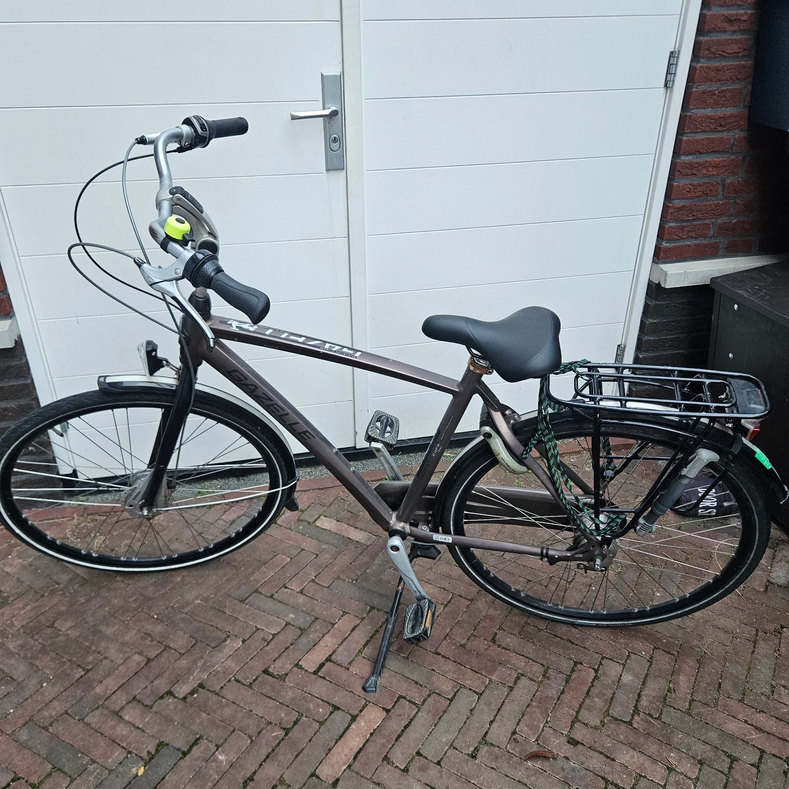 Gazelle Chamonix fiets - 7 Versnellingen, Ophalen, Velgrem, (Extra) lage instap, Gazelle
