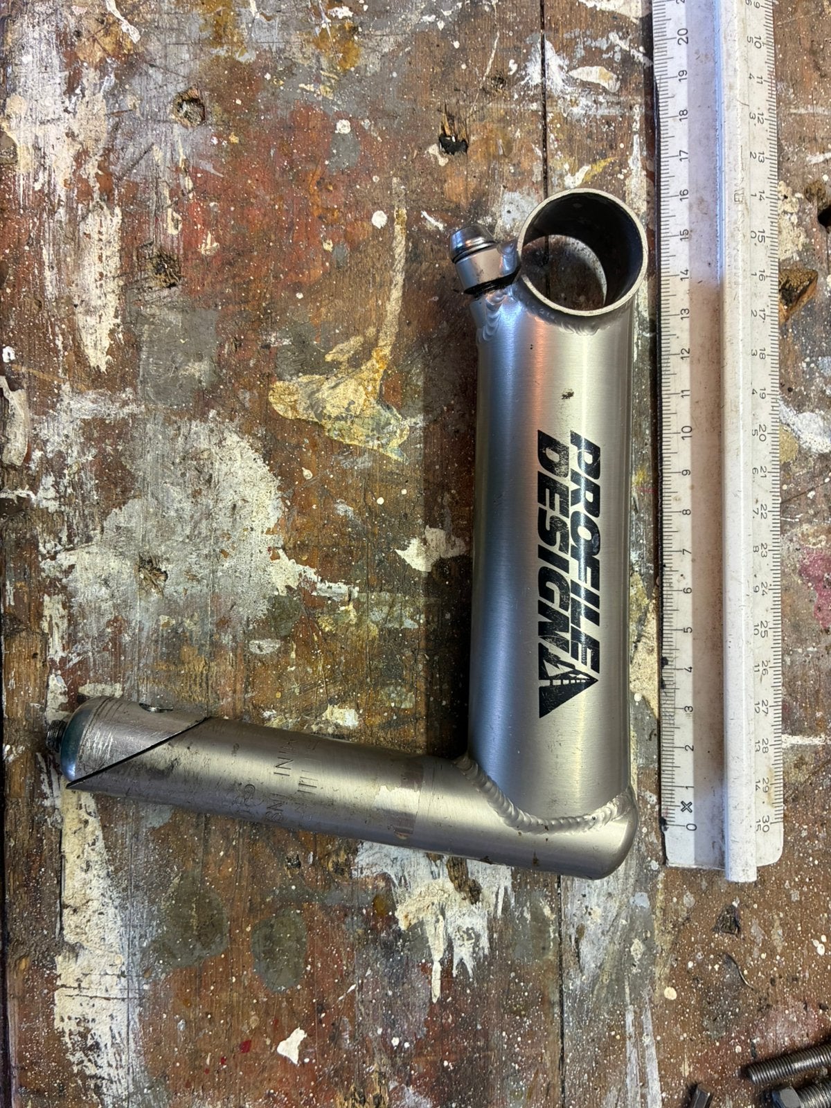 Stuurpen quill draad 135mm, Fietsen en Brommers, Ophalen of Verzenden, Stuur
