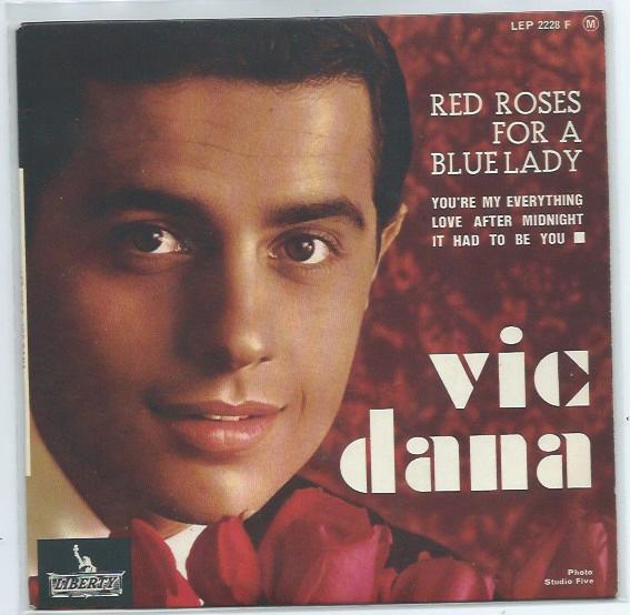 Vic Dana- Red Roses EP, Gebruikt, Verzenden, 7 inch, Fotohoes