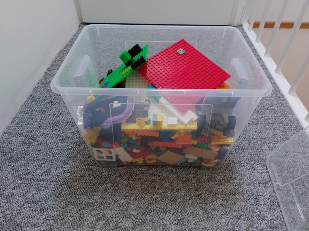 Grote doos met diverse original LEGO, Ophalen of Verzenden, Zo goed als nieuw, Overige typen