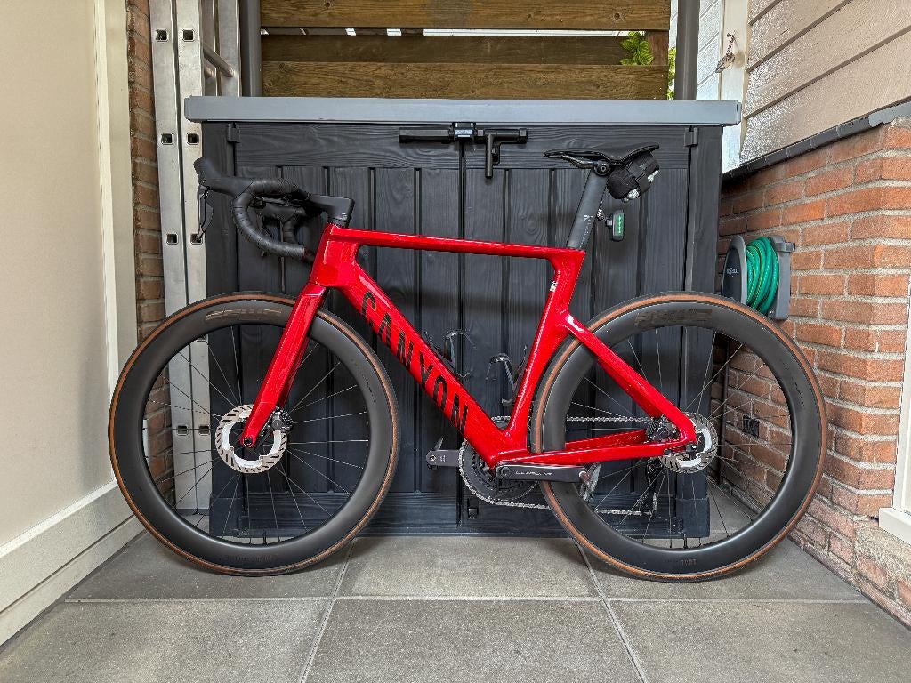 Canyon Aeroad CF SLX 8 Di2 2025 M56cm (let op, andere wielen, Fietsen en Brommers, Fietsen | Racefietsen, 28 inch, Carbon, Heren