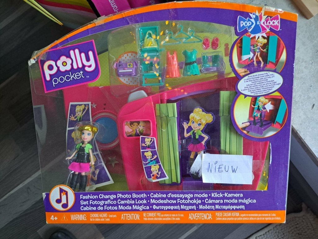 Polly Pocket Fashion Change Fotohokje - Nieuw in doos, Ophalen of Verzenden, Nieuw