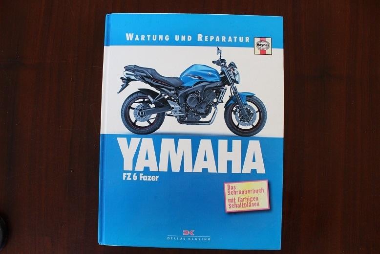 Yamaha FZ6 Fazer 2004 - 2008 werkplaatsboek  anleitung FZ 6, Ophalen of Verzenden, Yamaha