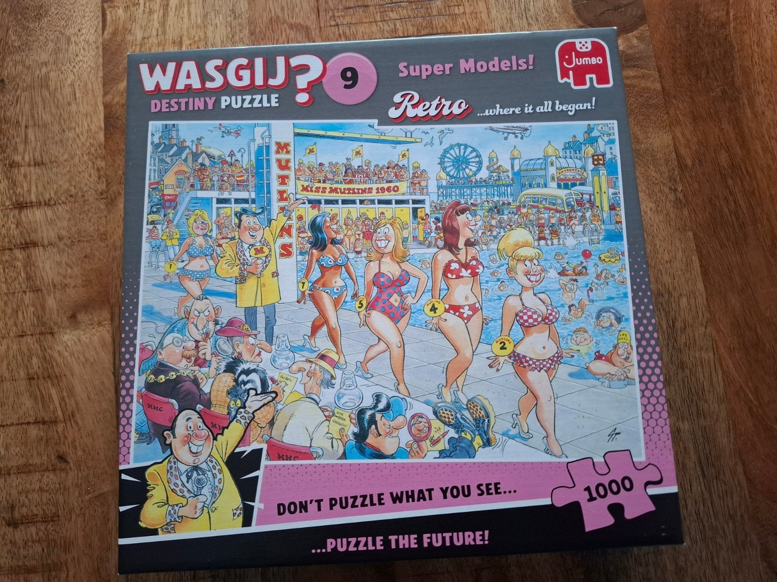 Wasgij legpuzzel, Ophalen, 500 t/m 1500 stukjes, Zo goed als nieuw
