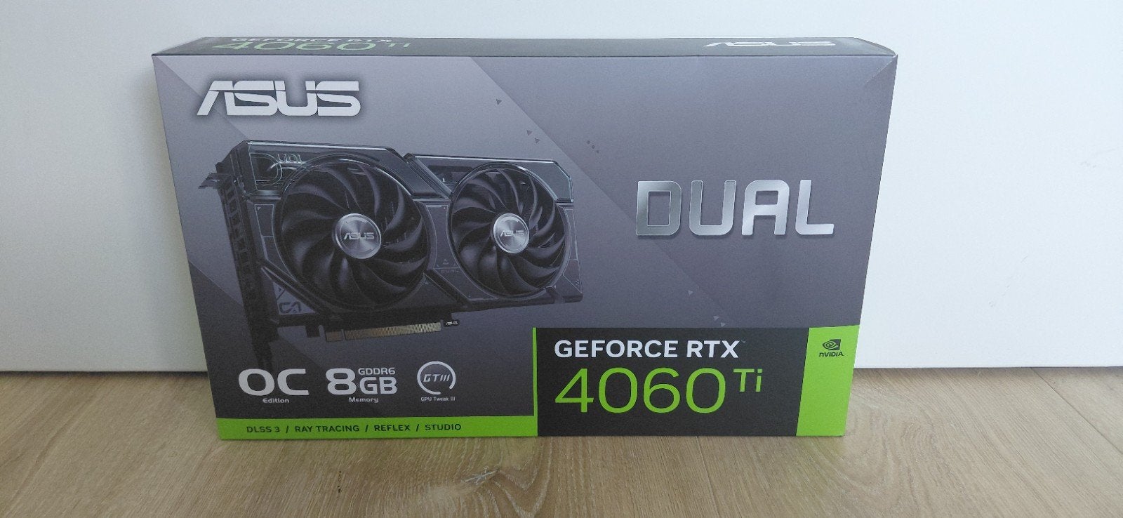 Asus RTX 4060 Ti OC, Computers en Software, Videokaarten, GDDR6, Ophalen of Verzenden, Zo goed als nieuw, HDMI