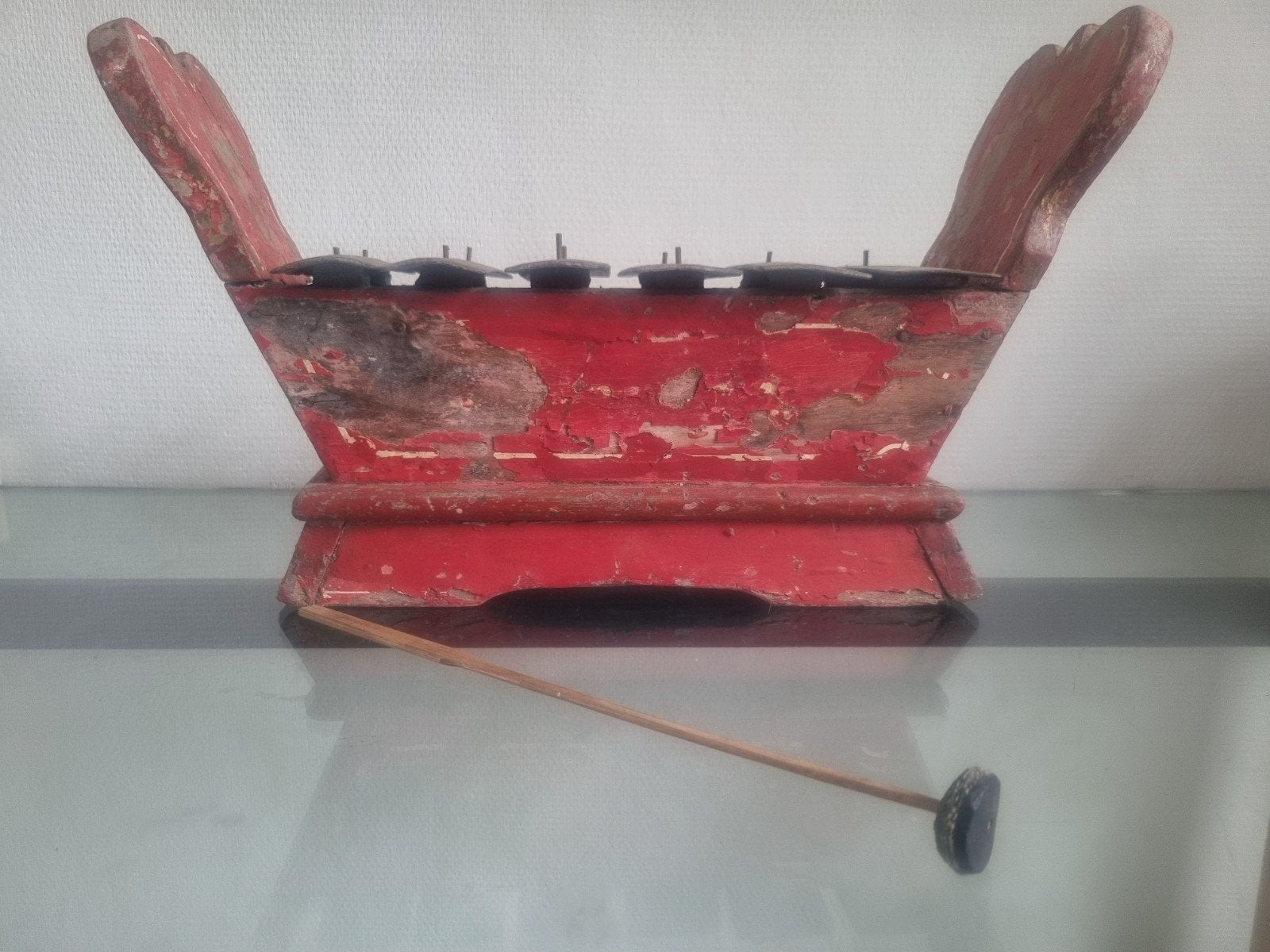 Antieke Javaanse Gamelan Xylofoon - Mooi Geluid, Ophalen of Verzenden, Gebruikt
