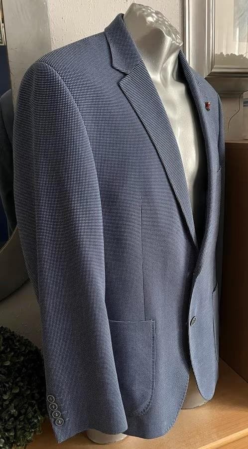 Digel blauw colbert maat 54[v], Ophalen of Verzenden, Zo goed als nieuw, Maat 52/54 (L), Blauw