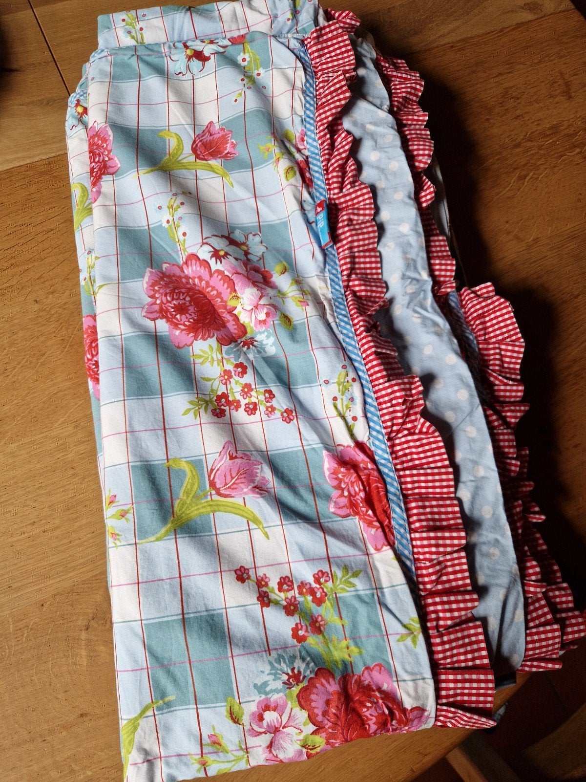 NIEUW DEKBEDOVERTREK 🌸 🌸🌸  PIP 2.20 METER BREED, Blauw, Dekbedovertrek, Ophalen of Verzenden, Nieuw