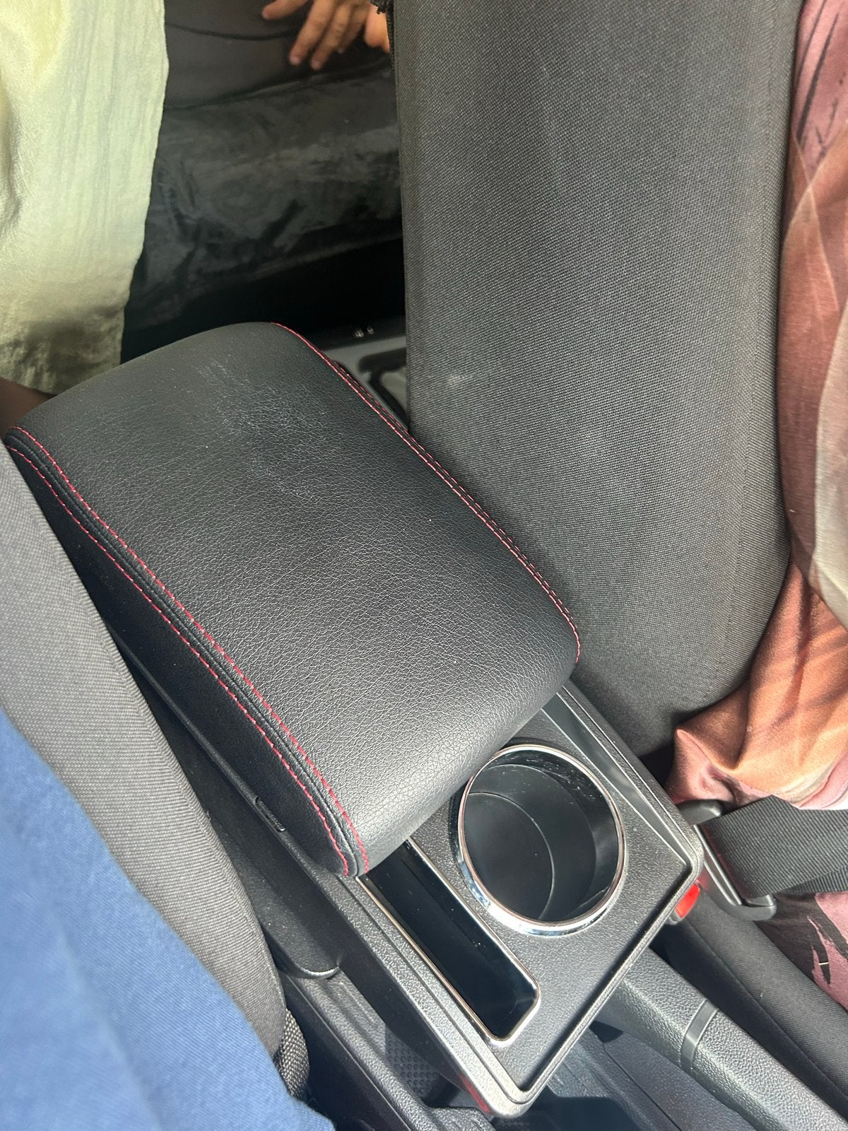 Auto armsteun met bekerhouder, Ophalen of Verzenden, Gebruikt