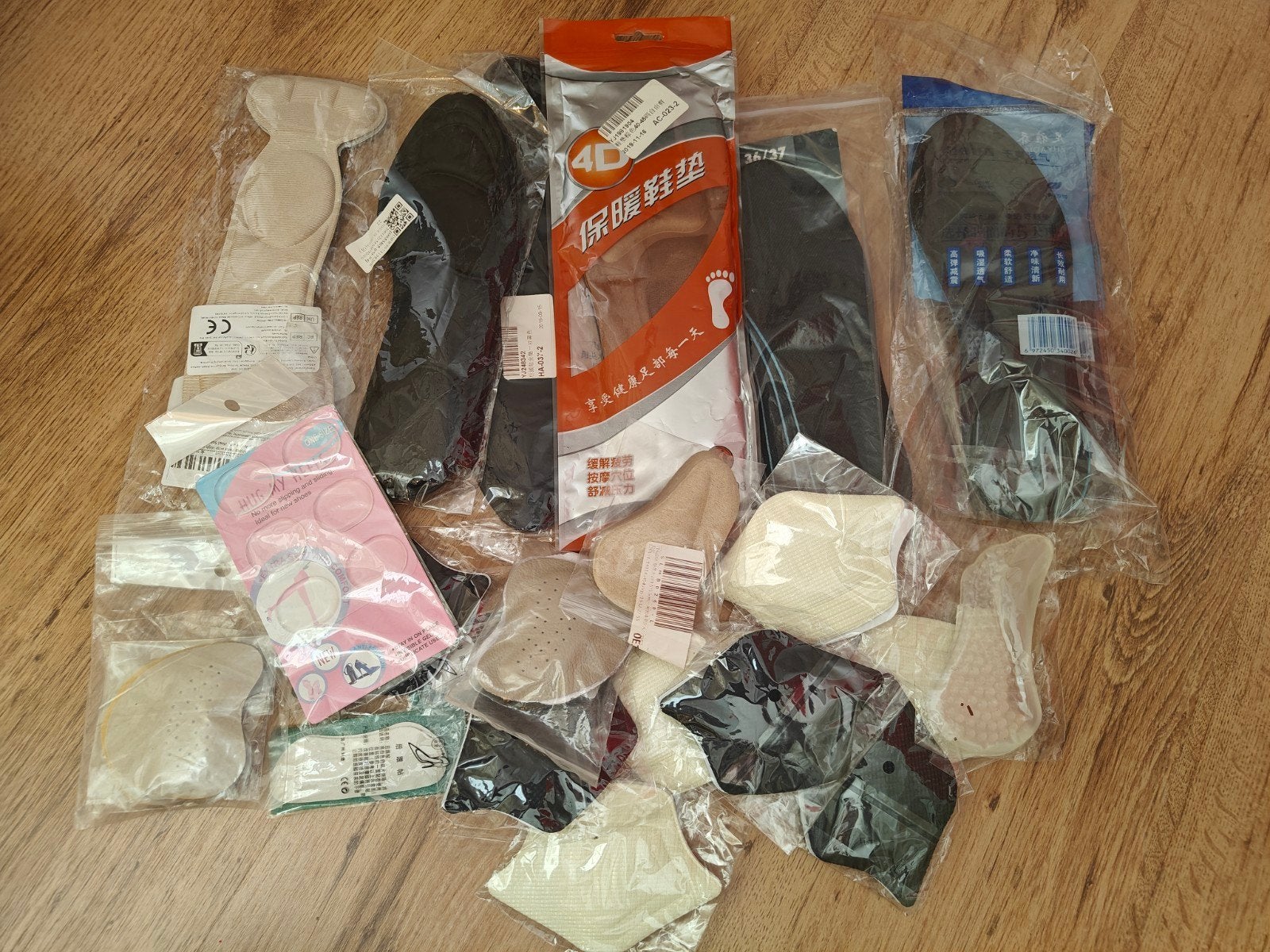 Diverse Inlegzolen en Schoenaccessoires - Nieuw, Ophalen of Verzenden, Nieuw, Overige kleuren, Overige typen