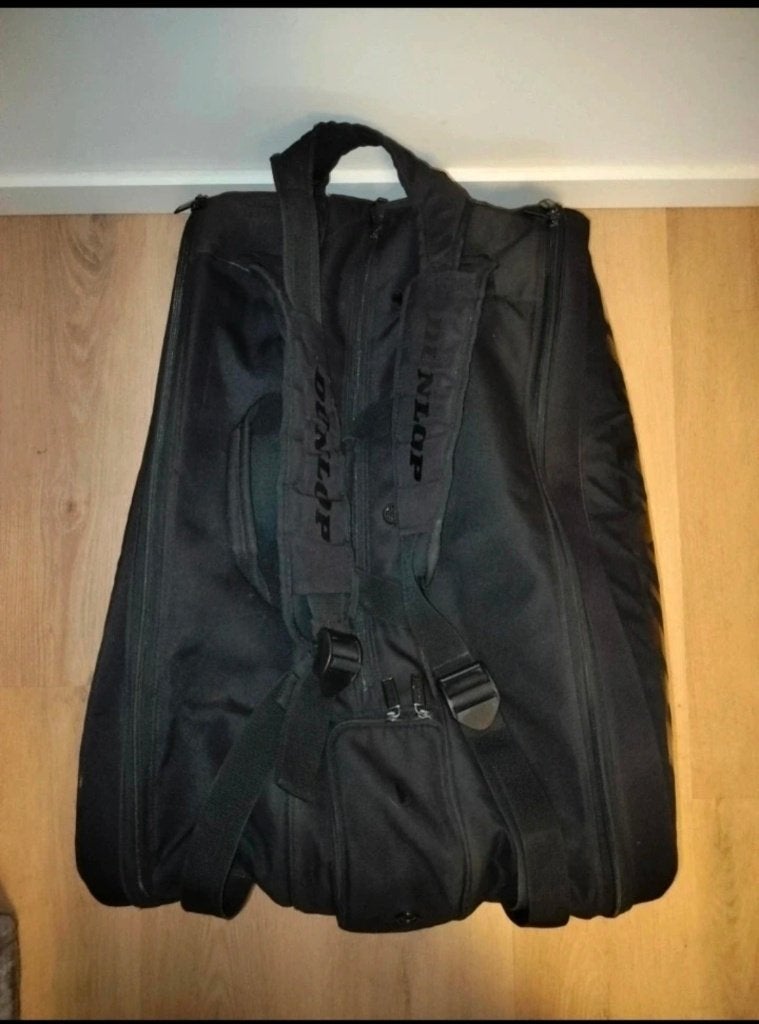 Tennistas Dunlop, L2, Gebruikt, Verzenden, Tas