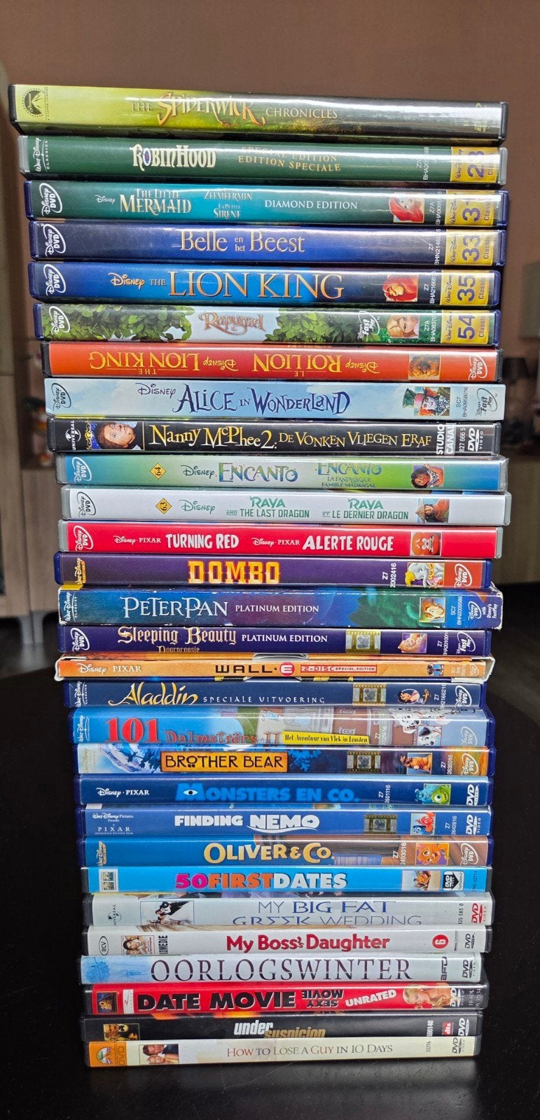 Heleboel dvd's, voornamelijk Disney, Ophalen of Verzenden, Zo goed als nieuw, Vanaf 6 jaar, Familie