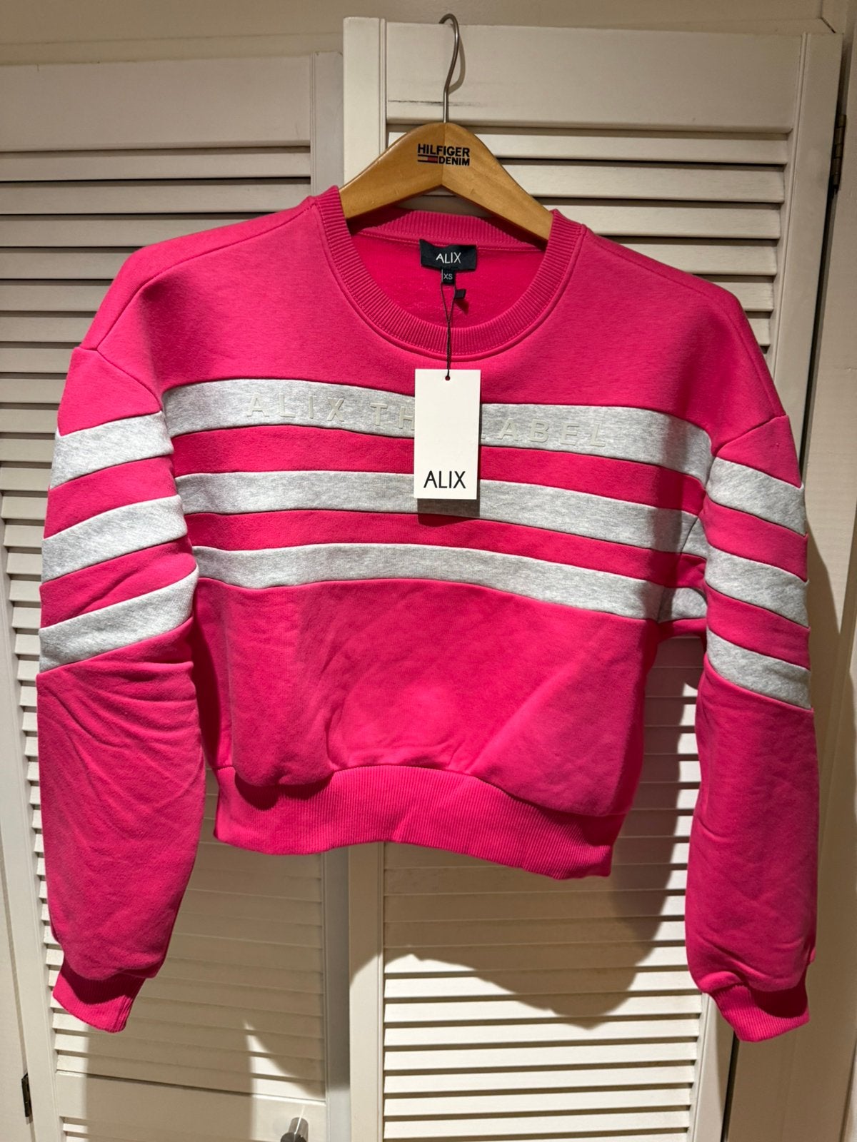 Nieuwe Alix the Label sweat XS, Verzenden, Nieuw, Maat 34 (XS) of kleiner, Roze