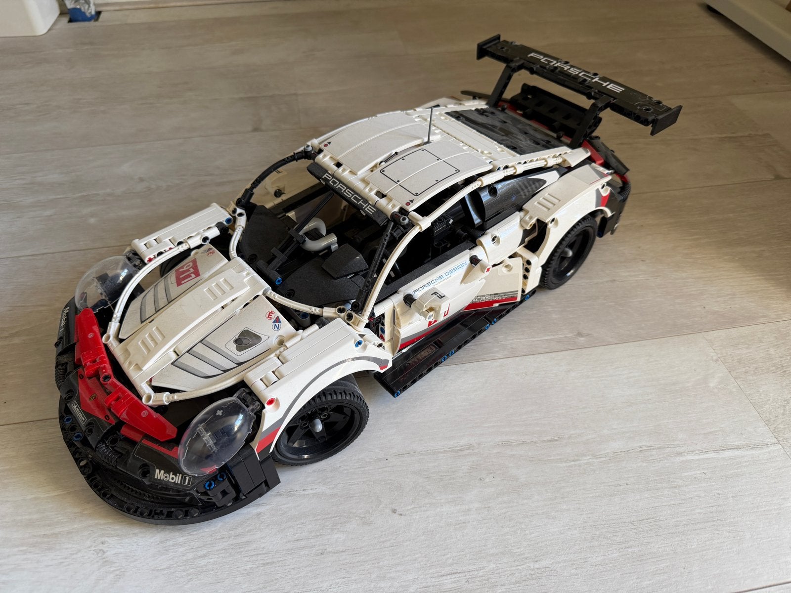 Grote bouwset Porsche  (geen originele Lego), Ophalen, Gebruikt, Overige merken