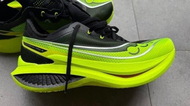 saucony endorphin pro5 maat 46,5, Sport en Fitness, Hardloopschoenen, Verzenden, Saucony, Zo goed als nieuw